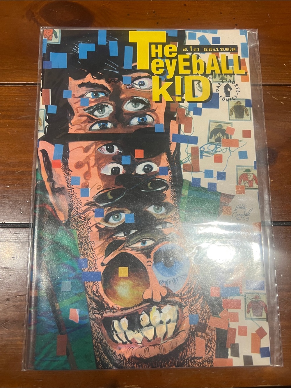 The Eyeball Kid Comic Book — Colorful Graphic Cover